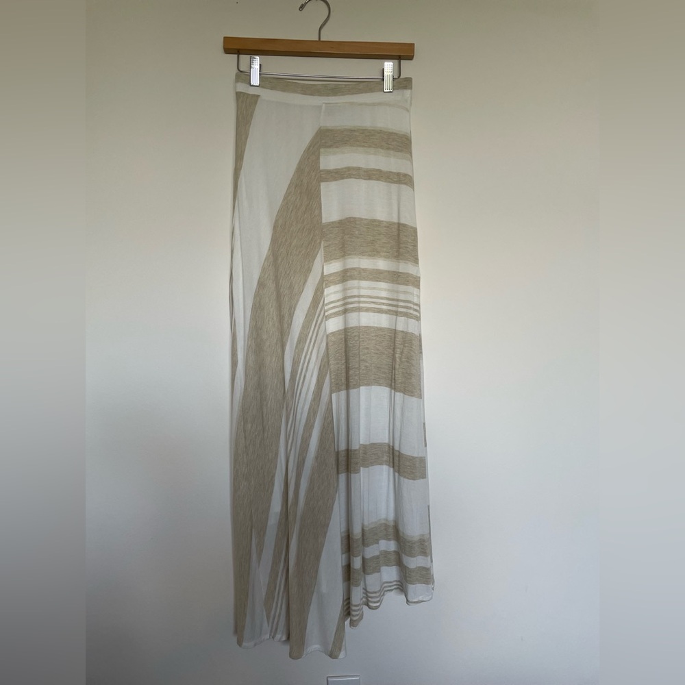 Anthropologie bordeaux maxi skirt
